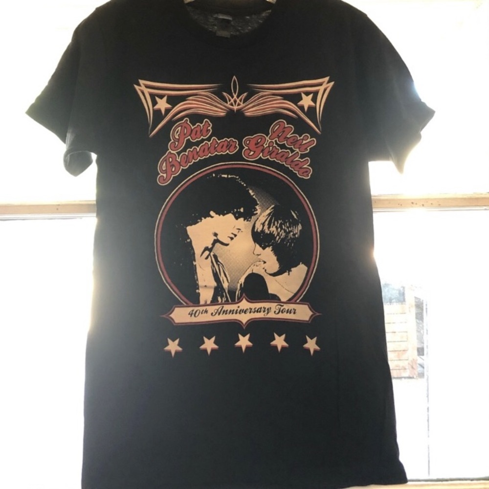 Pat Benatar & Neil Garaldo  t shirt